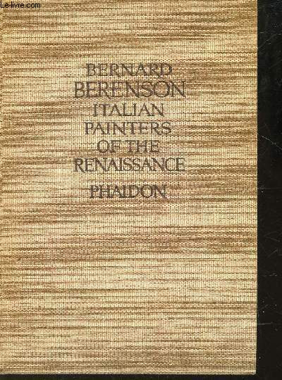 THE ITALIAN PAINTERS OF THE RENAISSANCE