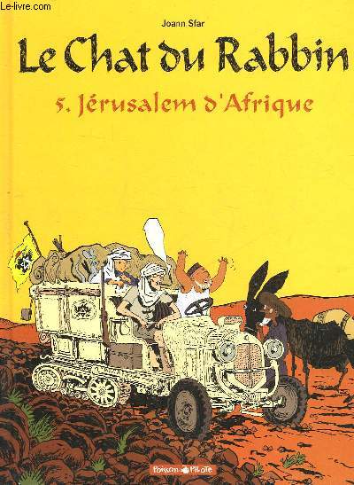 LE CHAT DU RABBIN - 5 - JERUSALEM D'AFRIQUE