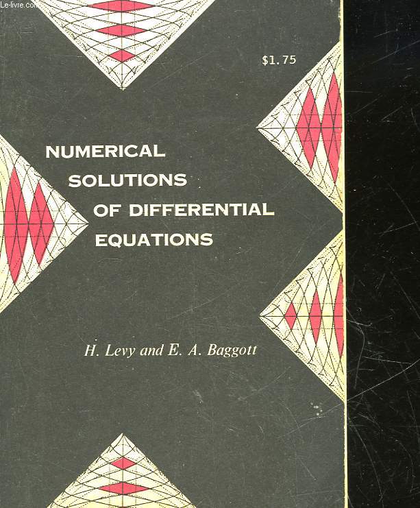 NUMERICAL SOLUTIONS OF DIFFERENTIAL EQUATIONS