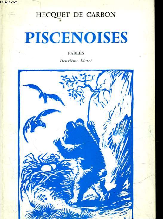 PISCENOISES - FABLES - 2 LIVRET