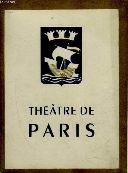 1 PROGRAMME - THEATRE DE PARIS - THE ET SYMPATHIE