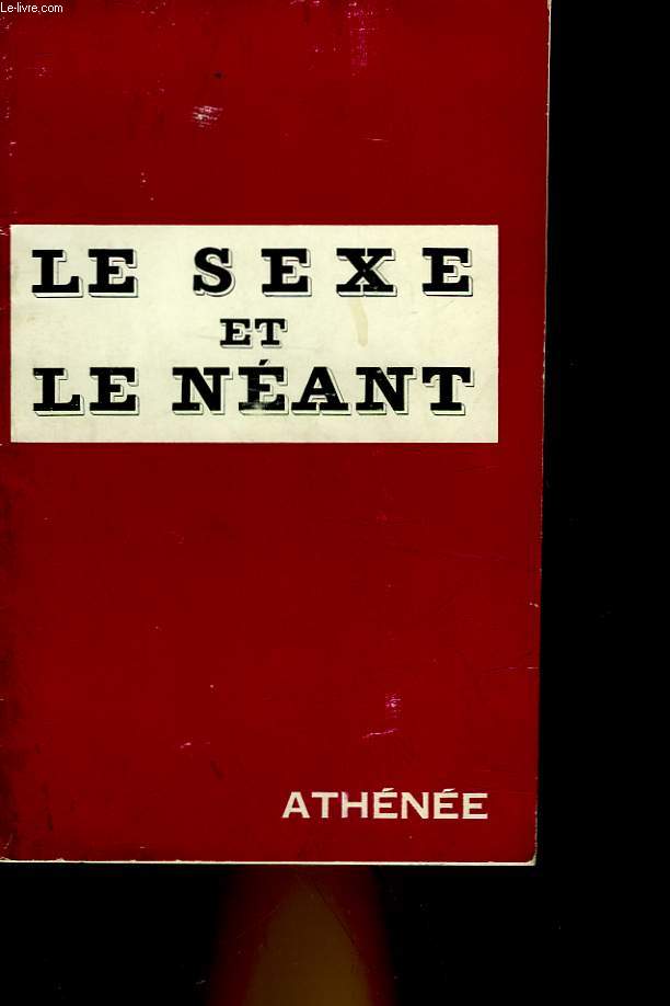 1 PROGRAMME - ATHENEE - LE SEXE ET NEANT