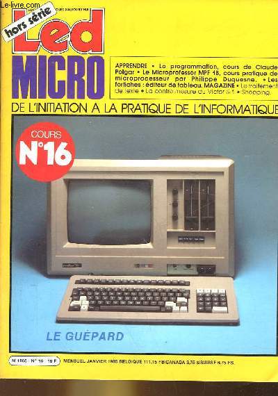 LED MICRO DE L'INITIATION A LA PRATIQUE DE L'INFORMATIQUE - N16