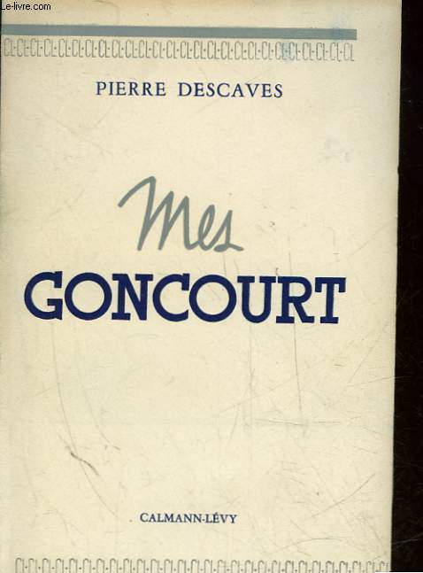 MES GONCOURT