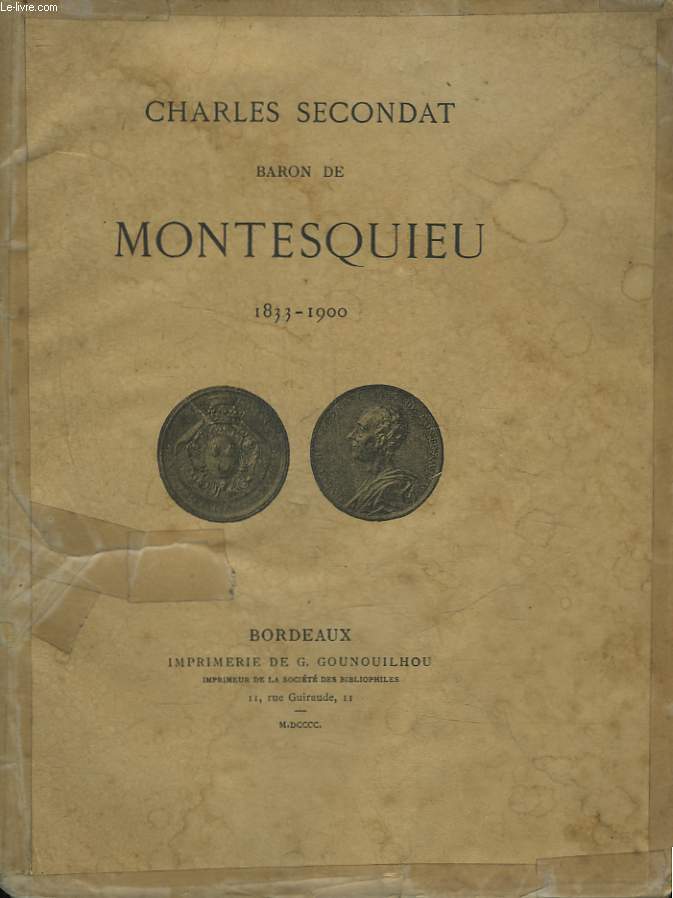 Books Baron De Montesquieu Wrote