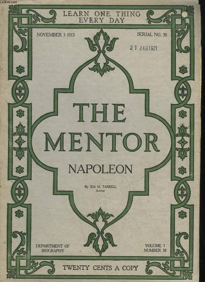 THE MENTOR - SERIAL N38 - VOLUME 1 - N38 - NAPOLEON