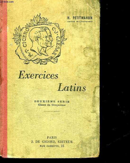 EXERCICES LATINS - 2 SERIE - CLASSE DE 5