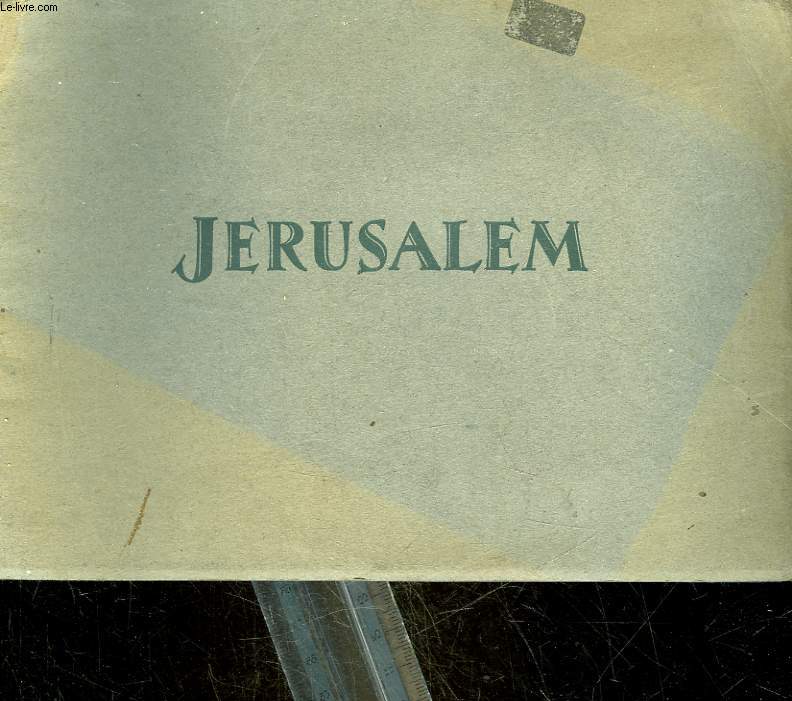 1 PHOTO PANORAMIQUE DE JERUSALEM