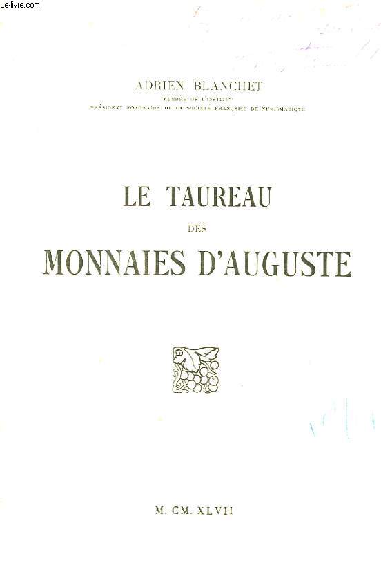 LE TAUREAU DES MONNAIES D'AUGUSTE