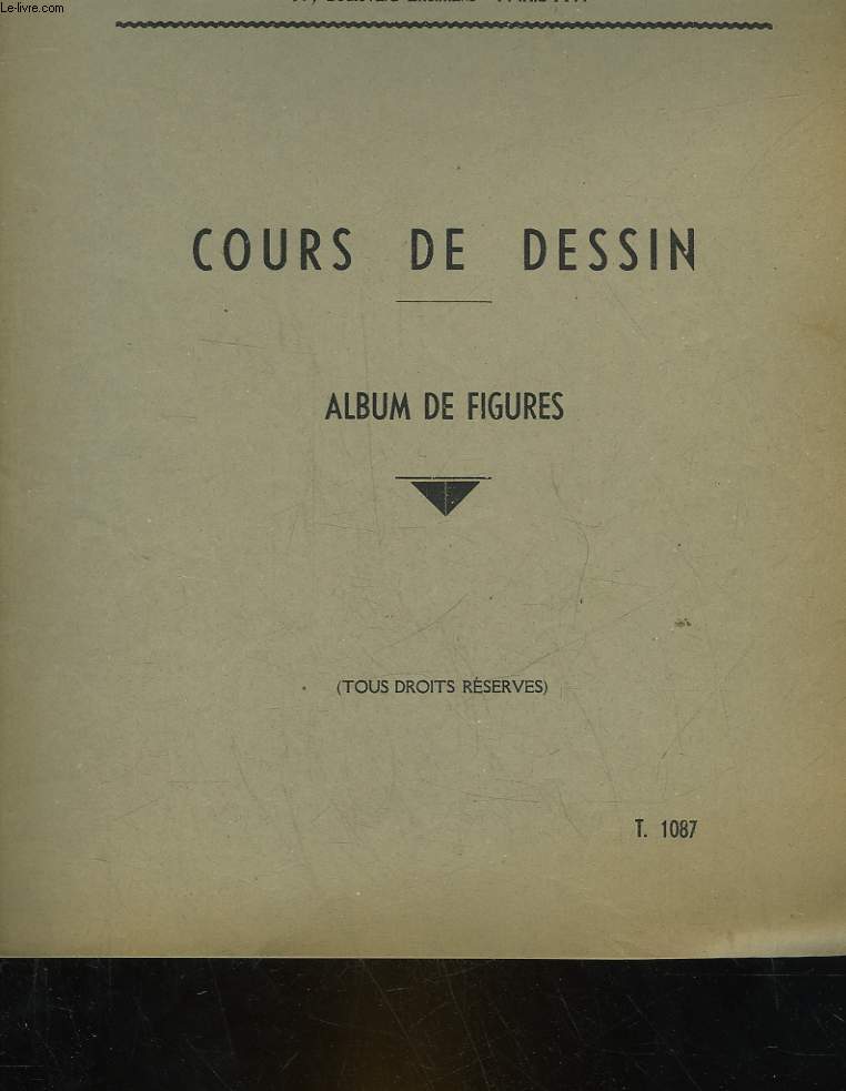 COURS DE DESSIN - ALBUM DE FIGURE