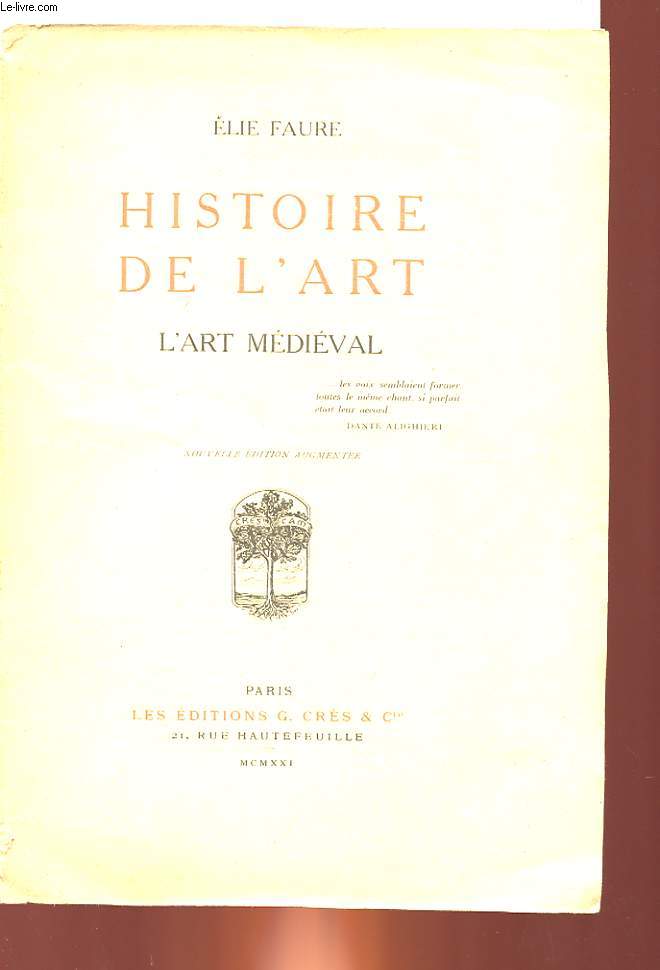 HISTOIRE DE L'ART - L'ART MEDIEVAL