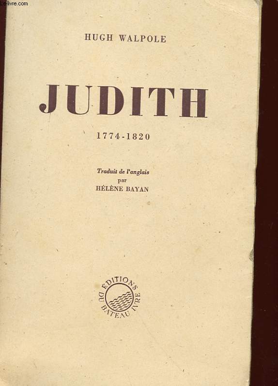 JUDITH 1774- 1820
