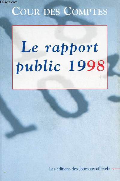 LE RAPPORT PUBLIC 1998