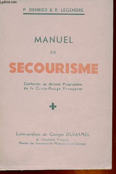 MANUEL DE SECOURISME