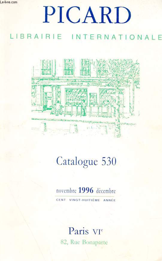 CATALOGUE 530 - 128 ANNEE