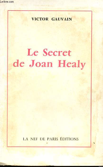 LE SECRET DE JOAN HEALY