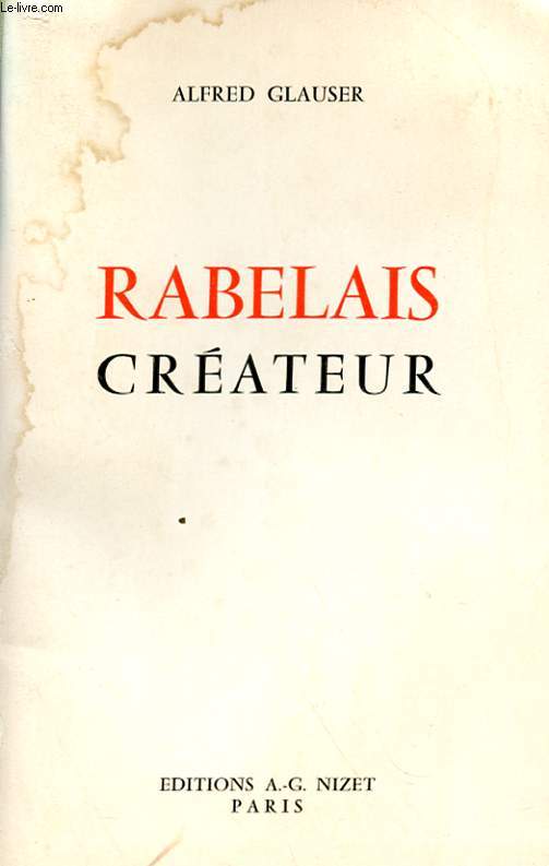 RABELAIS CREATEUR