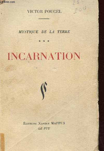 MYSTIQUE DE LA TERRE TOME 3 : INCARNATION