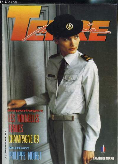 ARMEE DE TERRE- TERRE MAGAZINE N9- novembre 1989