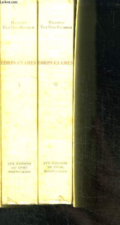 CORPS ET AMES- 2 TOMES EN 2 VOLUMES