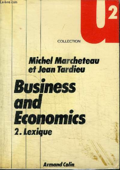 BUSINESS AND ECONOMICS - LEXIQUE
