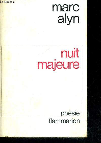 NUIT MAJEURE - POESIE