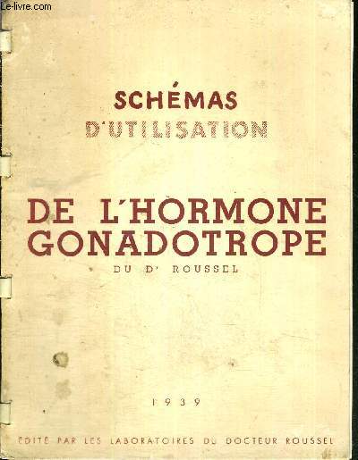 SCHEMAS D'UTILISATION DE L'HORMONE GONADOTROPE