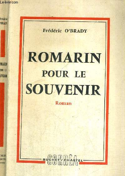 ROMARIN POUR LE SOUVENIR