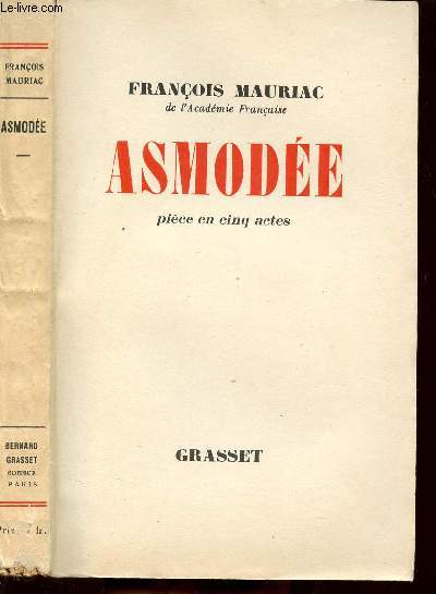 ASMODEE - PIECE EN CINQ ACTES