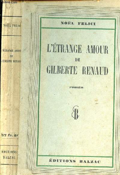 L ETRANGE AMOUR DE GILBERTE RENAUD