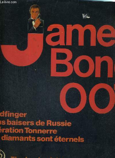 1 DISQUE AUDIO 33 TOURS - JAMES BOND 007 - THE LONDON ORIGINAL SOUNDS ORCHESTRA / Goldfinger / bons baisers de Russie / opration tonnerre / les diamants sont ternels...