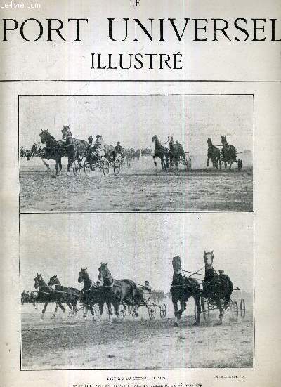 LE SPORT UNIVERSEL ILLUSTRE - N450 - 5 mars 1905 / trotting du littoral de Nice / nos gravures / le haras de Vaumas (Allier), appartenant  M. Beauchamp / le pigeage des animaux nuisibles ...