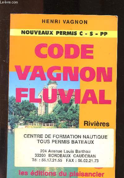 Code Vagnon fluvial
