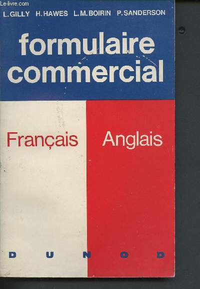Formulaire commercial - Franais/Anglais