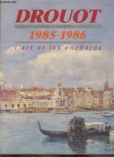 Drouot- 1985-1986 L'art et les enchres