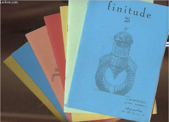 Lot de 7 Catalogues Finitude n19  25 (en 7 volumes)