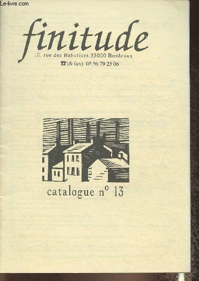Catalogue Finitude n13