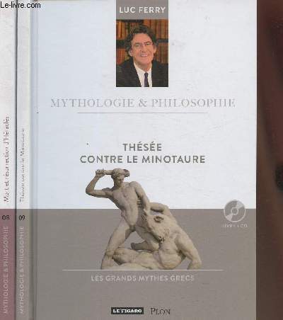 2 volumes de Mythologie et philosophie/ Mort et rsurrection d'Hracls+ Thse contre le Minotaure (Collection 