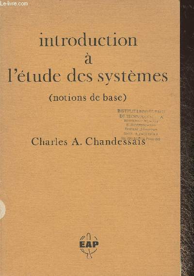 Introduction  l'tude des systmes (notions de base)