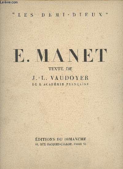 E. Manet (Collection 