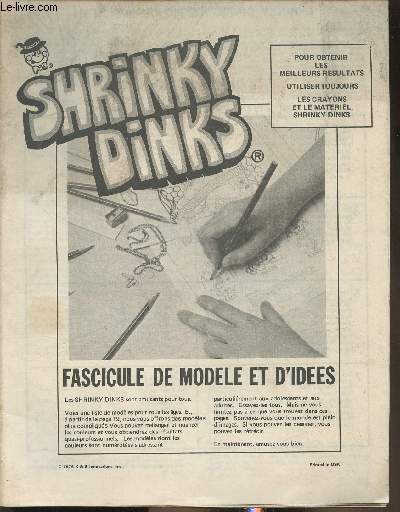 Fascicules de modles et d'ides- Shrinky Dinks