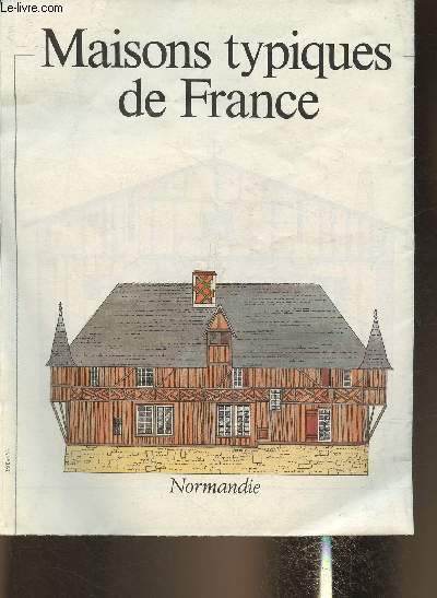 Maisons typiques de France- Affiche