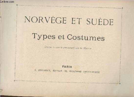 Norvge et Sude- Types et costumes+ Sites et paysages (2 volumes)