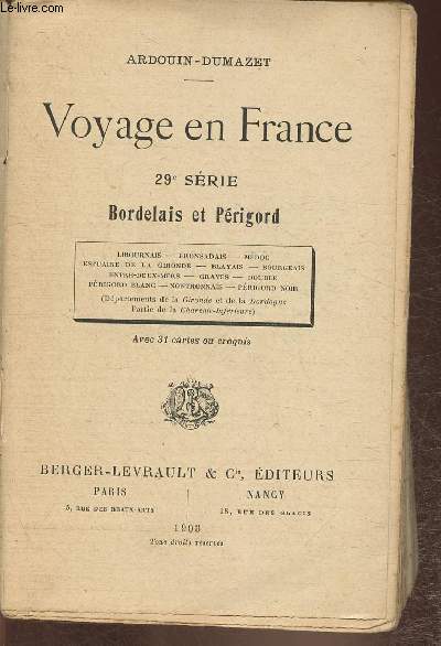 Voyage en France- Bordelais et Prigord