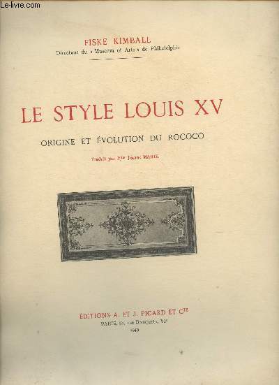 Le style Louis XV origine et volution du Rococo