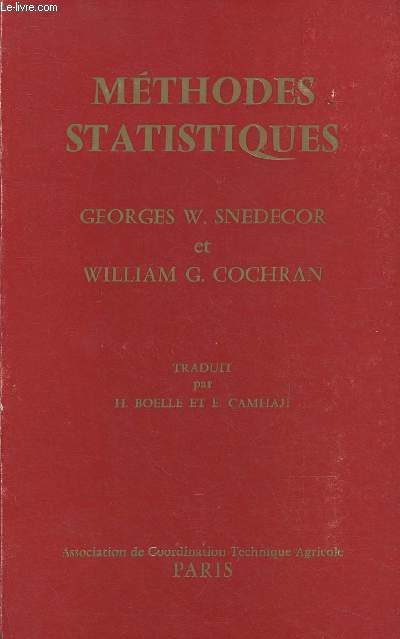 Mthodes statistiques