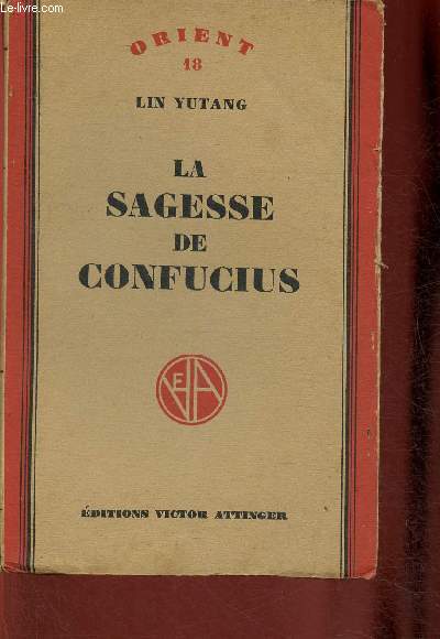 La sagesse de Confucius (Collection 