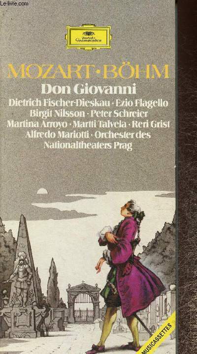 Don Giovanni. Livre accompagn de 3 cassettes audio