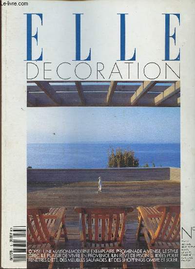 Elle Dcoration n8, juin-juillet 1989 : Le 