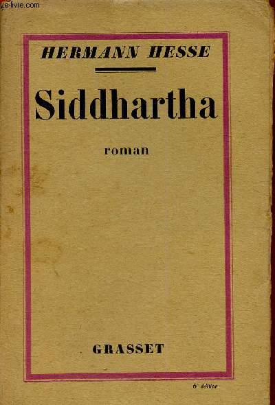 Siddhartha. 6e dition